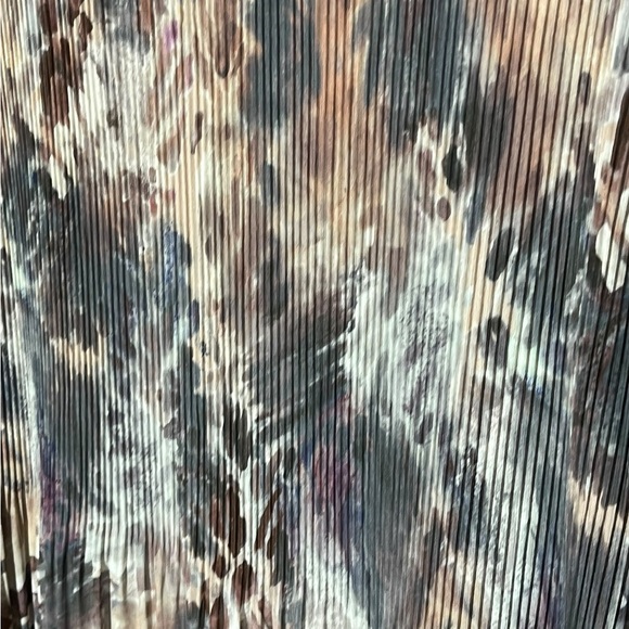 Wilfred Aritzia Daydreamer Pleated Tannin Foxfire Brown Maxi Dress Great Cond L - Picture 8 of 9